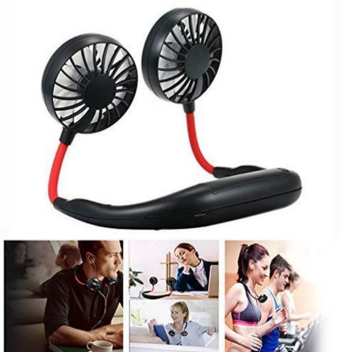 নেকব্যান্ড রিচার্জেবল মিনি ফ্যান